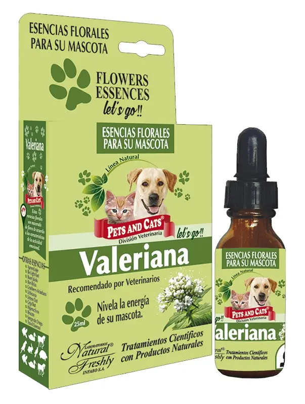 Medicamento Perro Y Gato Esencia Valeriana (Nervios)