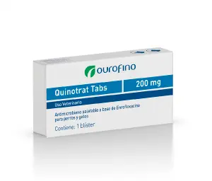 Medicamento Perro Y Gato Quinotrat 200 Mg Caja X 5 Tab