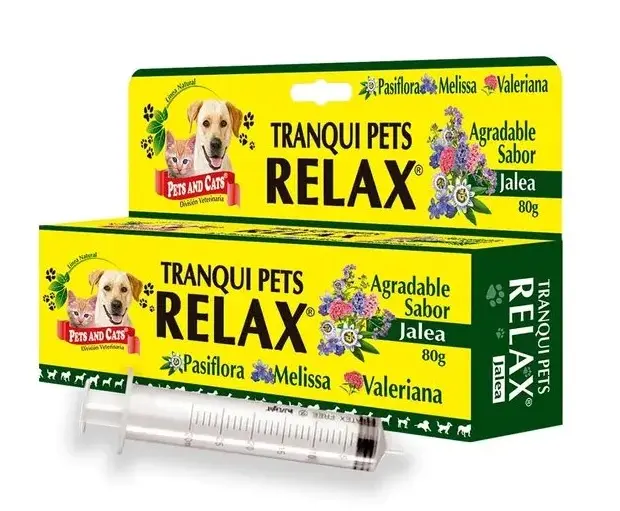 Medicamento Perro Y Gato Tranqui Pets Relax Tubo X 80 G