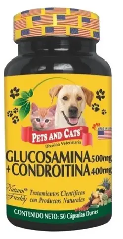 Medicamentos Gato Y Perro Glucosamina + Condroitina(50 Tab)