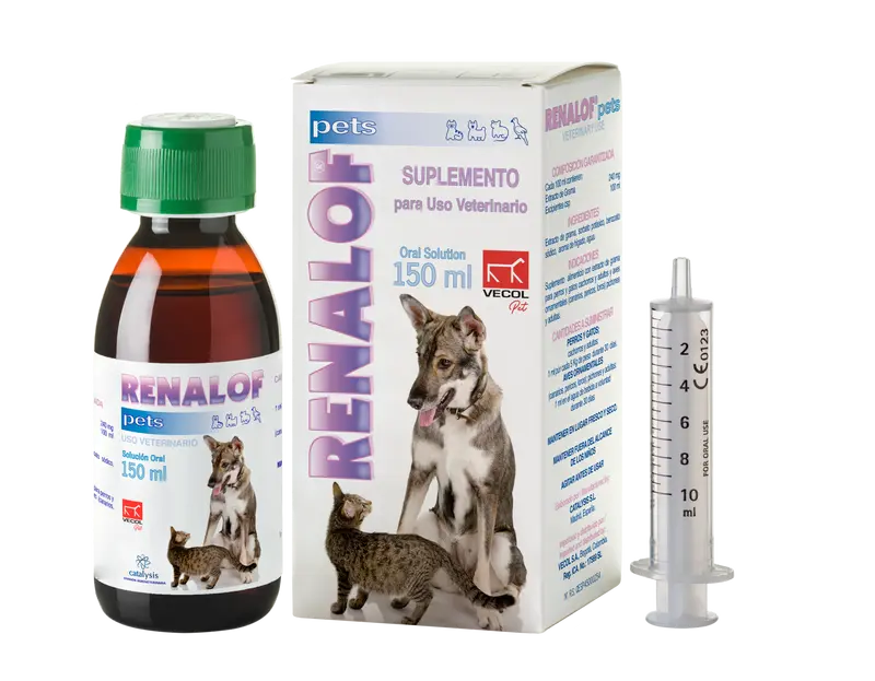 Medicamentos Para Gato Y Perro Renalof Fco 150 Ml