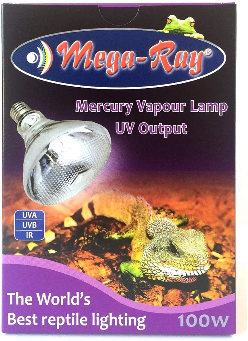 mega-ray Vapor de Mercurio de la foco incluida – 100 vatios (120 V)