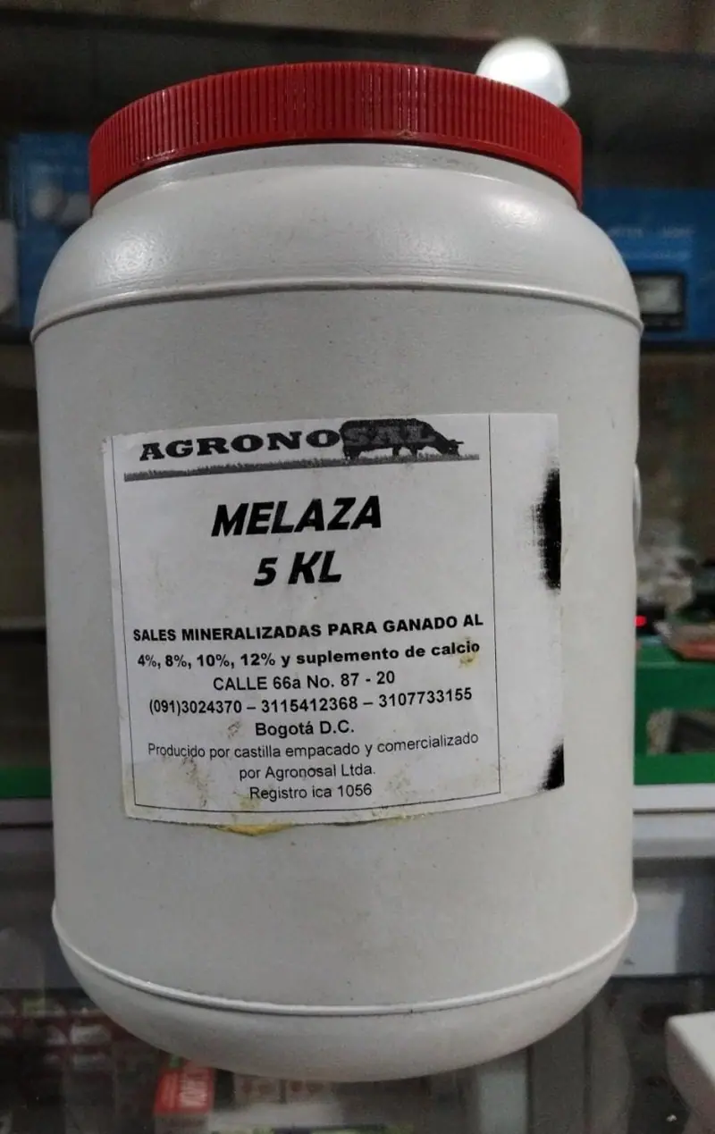 MELAZA X 5 KILOS TARRO