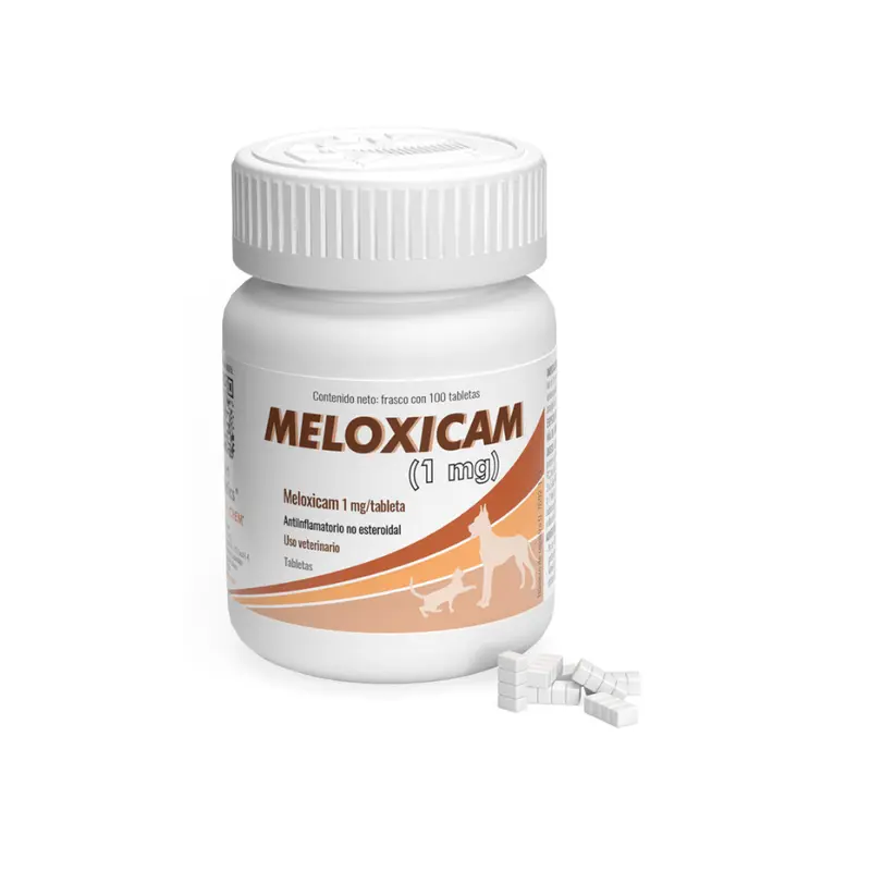 Meloxicam veterinario 1 mg 100 tabletas