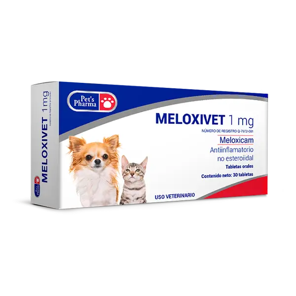 Meloxivet 1 mg - 30 Tabletas
