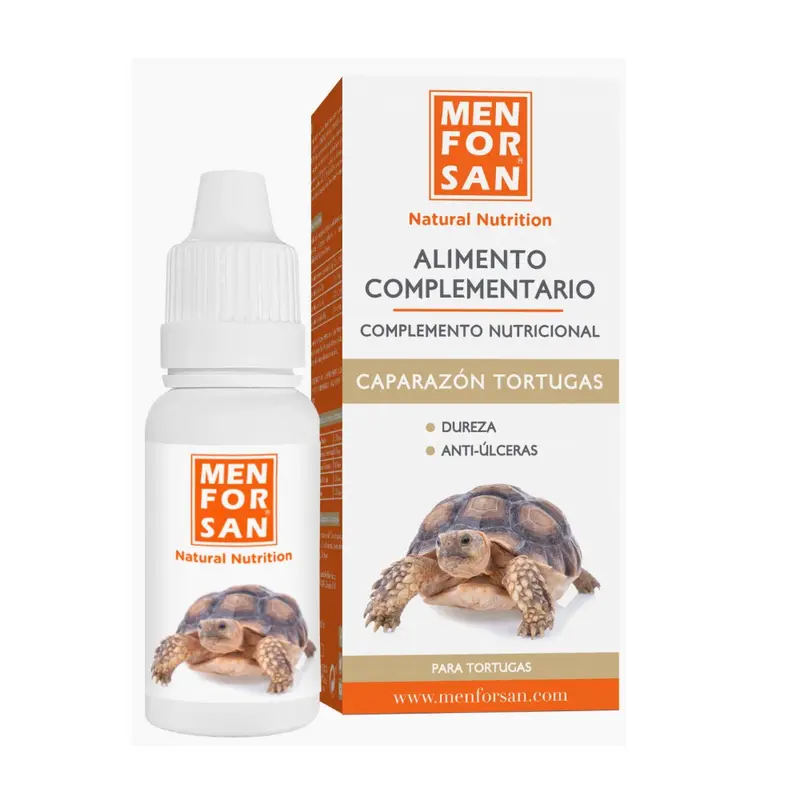 Menforsan Complemento Alimenticio para Caparazón de Tortugas 30ml
