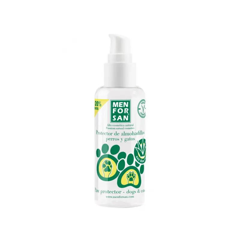 MENFORSAN Gel Protector Almohadillas 60ml para perros y gatos