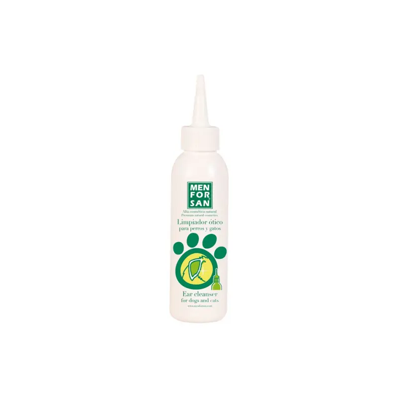 MENFORSAN Limpiador Otico 125ml para perros y gatos