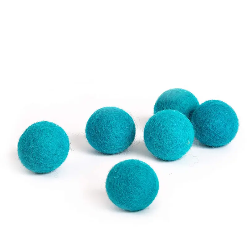 MEOWFIA Wool Ball Toys - 6-Pack