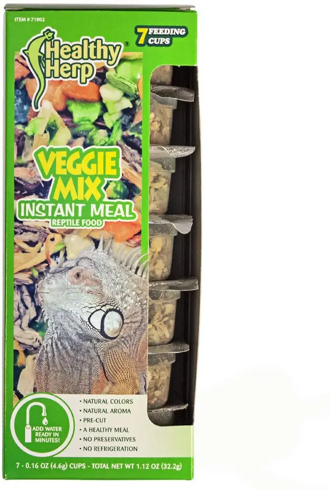 Mezcla de comida vegetariana instantáneo 7pk