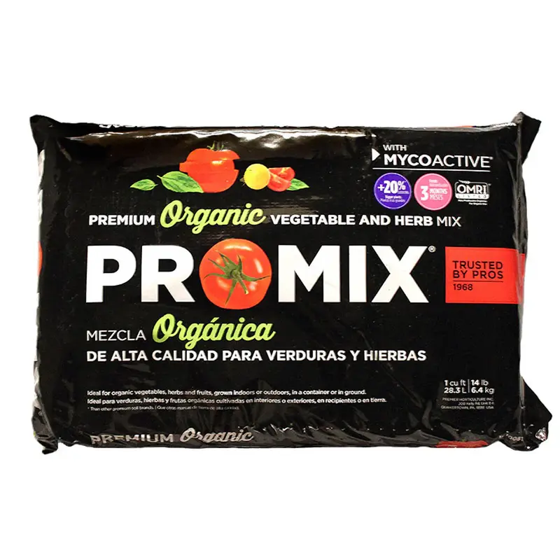 Mezcla Orgánica para Vegetales y Hierbas