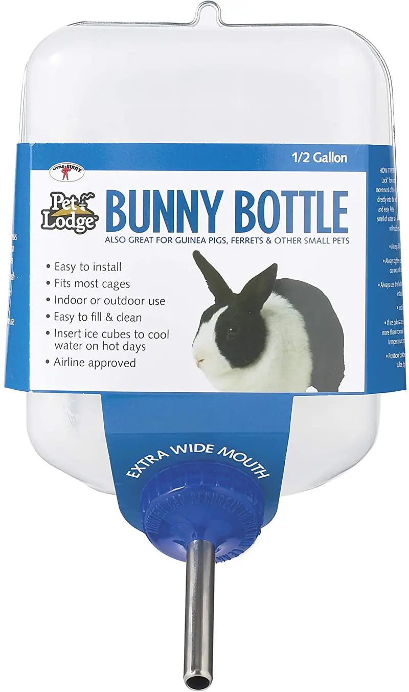 Miller manufacturing BB64 conejo potable Botella para animales pequeños, 64-ounce