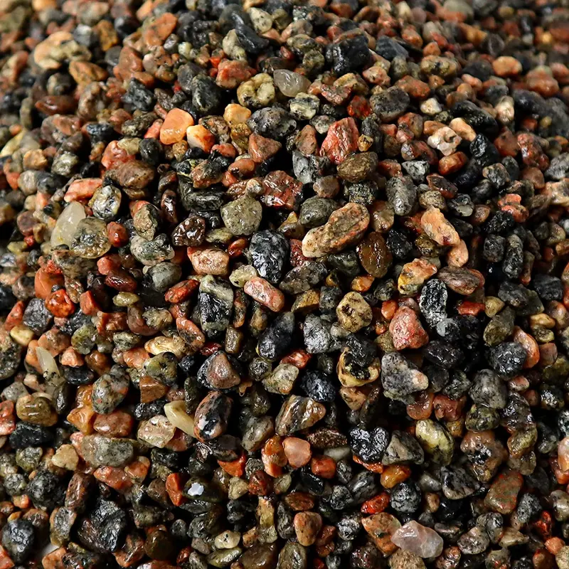 Mini grava de granito de 0.2 in, bolsa de 5.0 lbs – grava decorativa granítica natural para acuarios, jardinería, rellenos de jarrones, plantas, jardines de hadas, bonsái.
