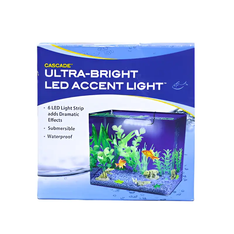 Mini Lampara Led Para Pecera De Luz Blanca