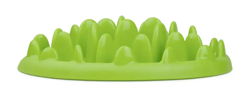Mini Plato Green Feeder para comer despacio-Perros Chicos o Cachorros