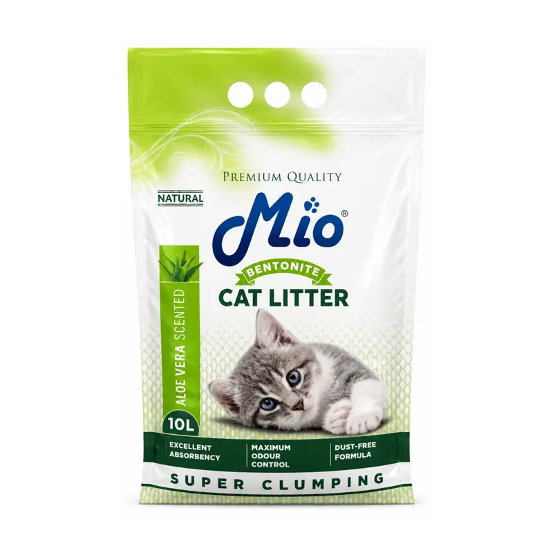 Mio Arena Estandar Aloe Vera para Gato 10 L