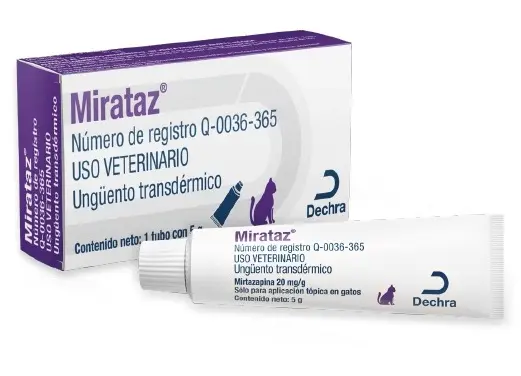 Mirataz 5 g 1 tubo ( Gatos ) TEMPORALMENTE AGOTADO