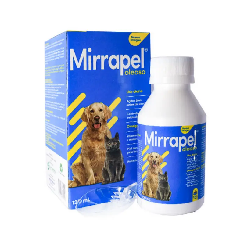 Mirrapel oleoso para perro