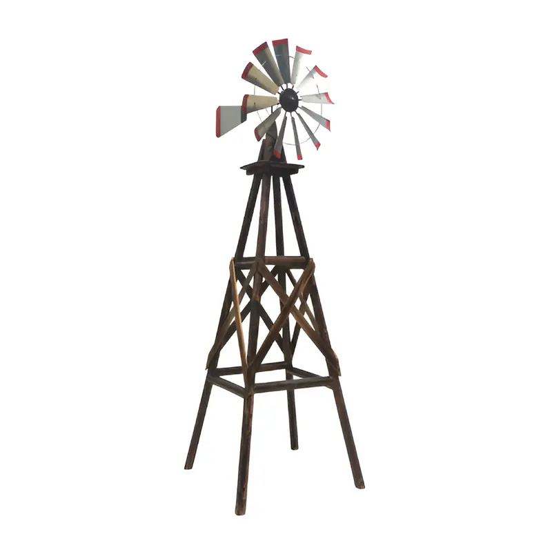 Molino de Viento Madera 9