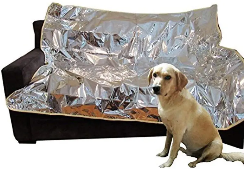 Mosher Pets, manta ahuyentadora de mascotas, manta entrenadora para mascotas sin electricidad para mantenerlos lejos del sofá y los muebles
