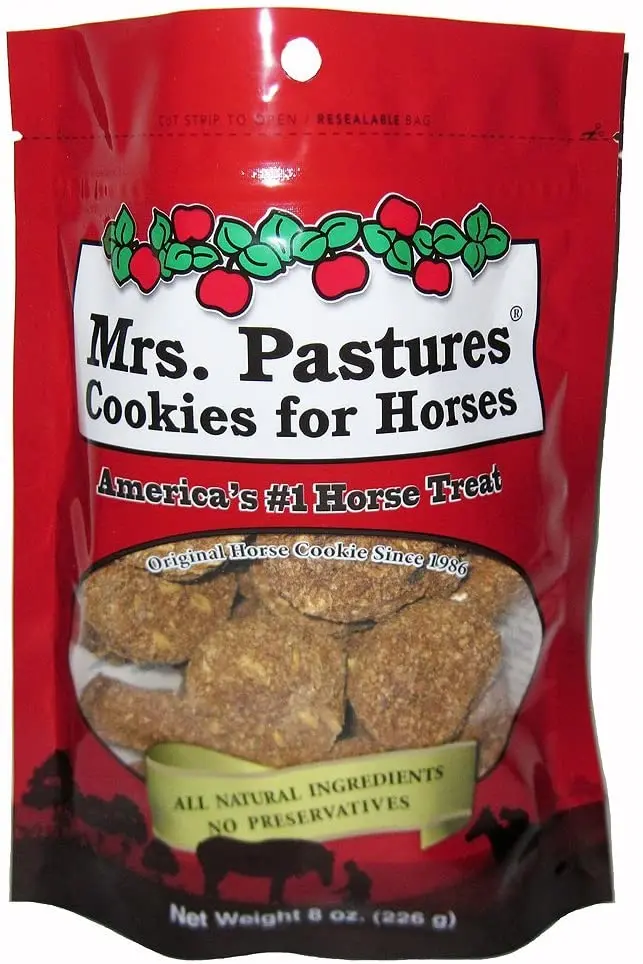 Mrs. Pastures Cookies para caballos - 8 onzas