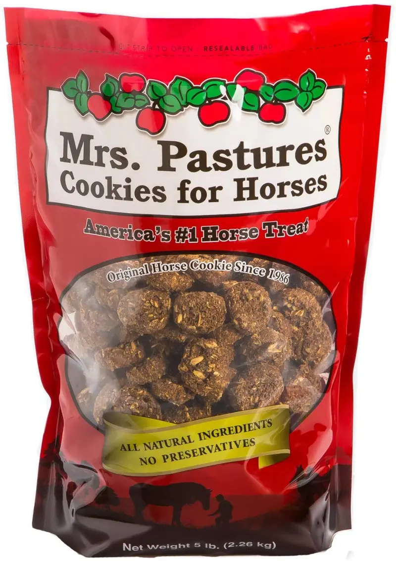 Mrs. Pastures Galletas y dulces de caballo – Premium All Natural Treats (5 libras)