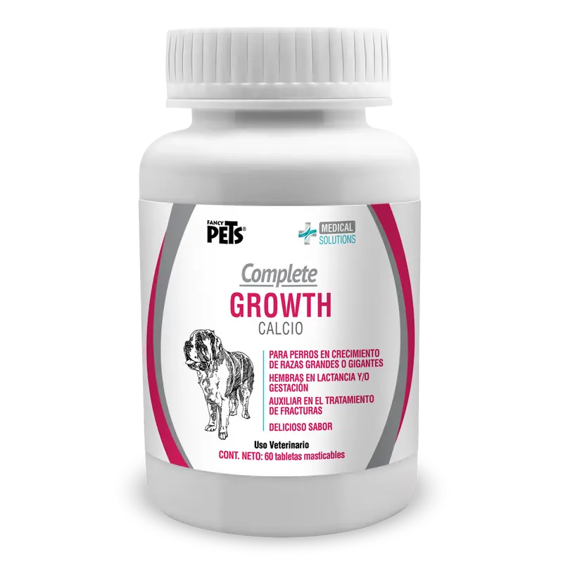 MS Complete Growth ( Calcio ) -  Tabletas Masticables Multivitamínico 60 Tabletas