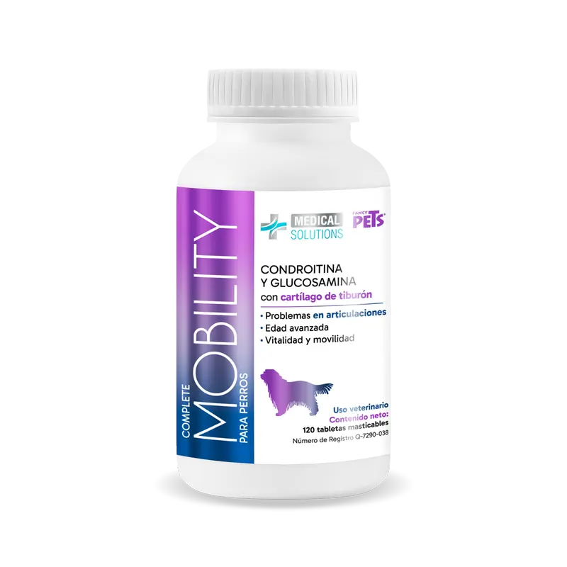 MS Complete Mobility para Perros  120 Tabletas Masticables