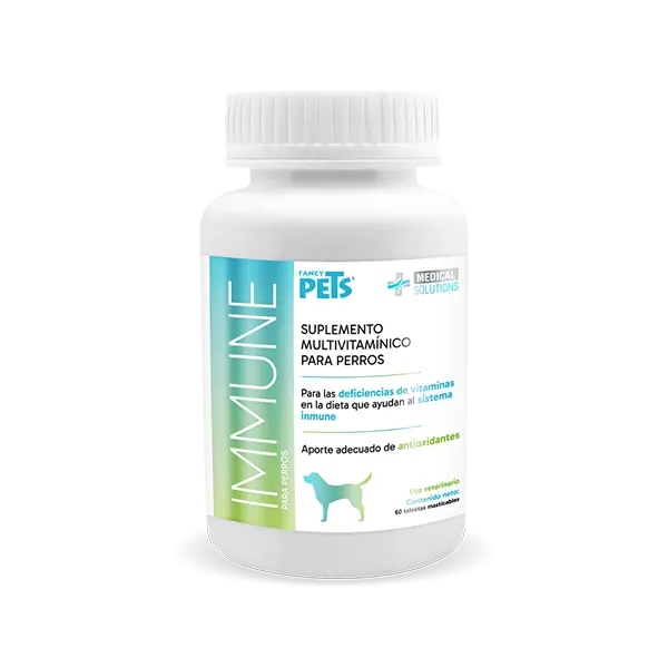 MS Immune perros  60 Tabletas Masticables ( Vitaminas y Minerales )