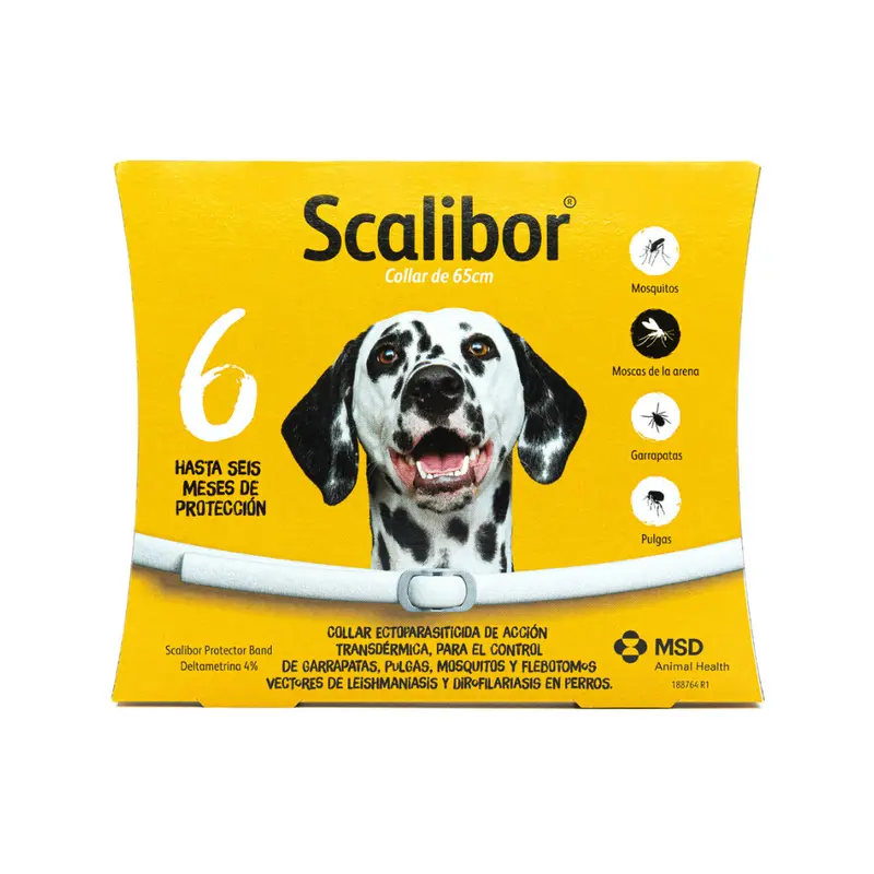 Msd Scalibor Collar Ectoparasiticida De 65 Cm