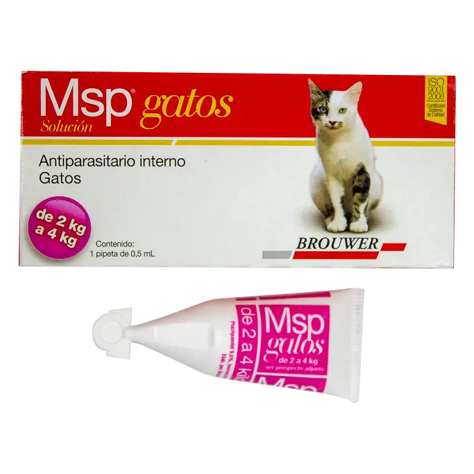 Msp Gatos Pipeta 4 A 8 Kg