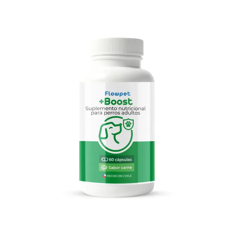 Multi-Vitaminas Perro Flowpet + Boost 60 Cápsulas
