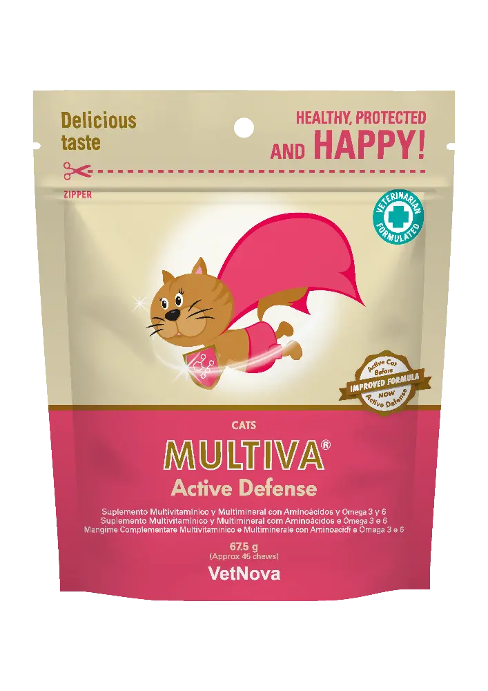 Multiva Active Defense Gato (45 chews) – VetNova