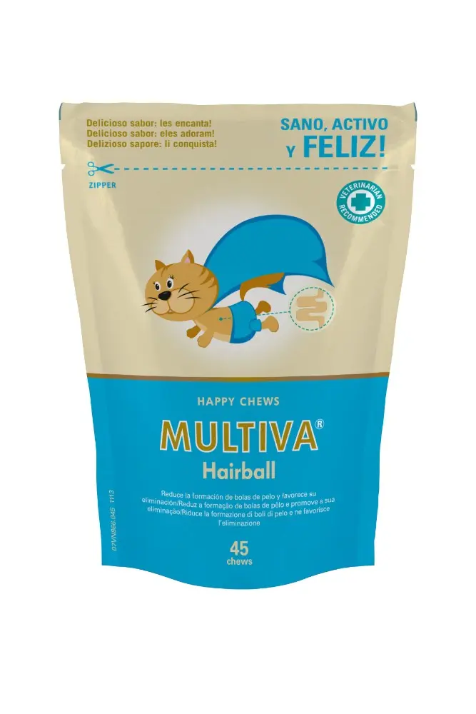 Multiva Hairball (45 chews) – VetNova