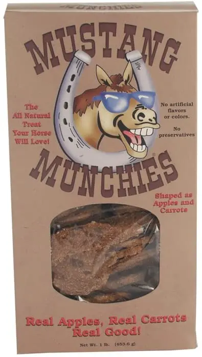 Mustang Munchies Window Box Equino Pet Treats, 1-Pound