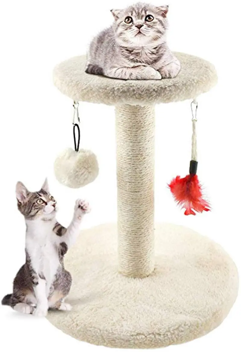 MXiiXM - Torre de árbol para gatos, marco de escalada, muebles, poste rascador para gatito, escalador, casa de gato, torre de juego, centro de actividades para jugar relajado y dormir