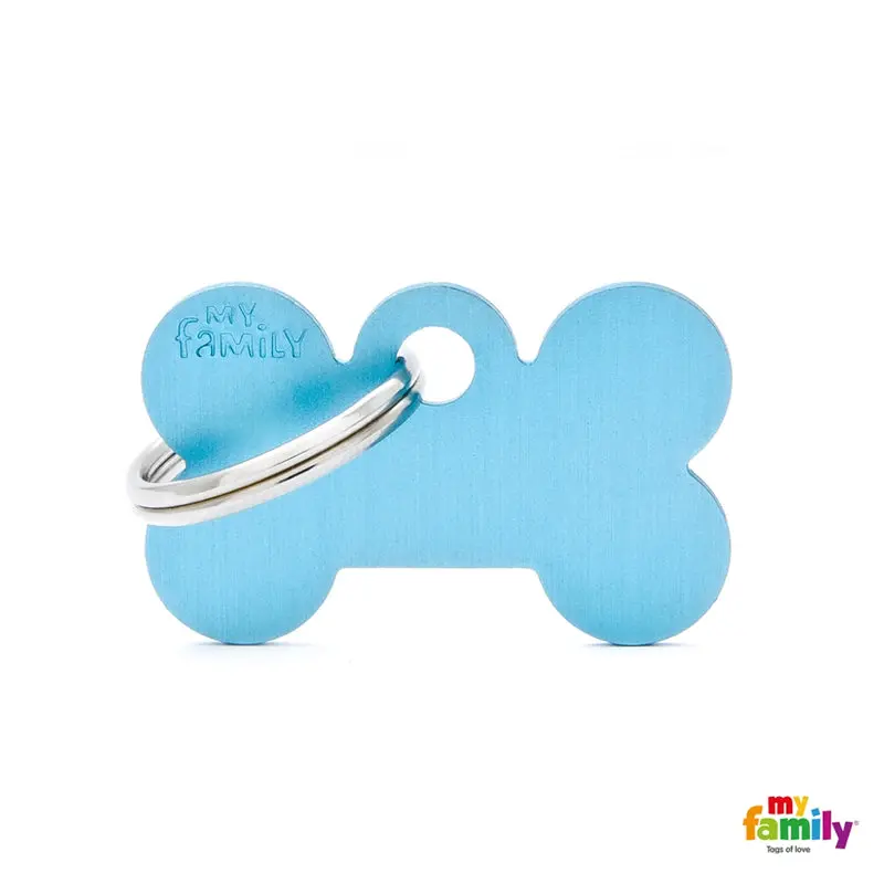 Myfamily Básico Aluminio Hueso Azul Claro