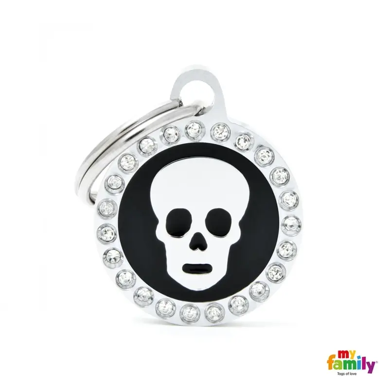 Myfamily Glam Calavera Negro
