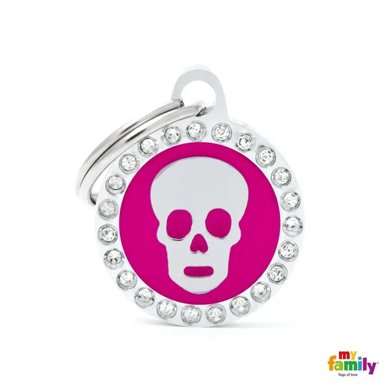 Myfamily Glam Calavera Rosa