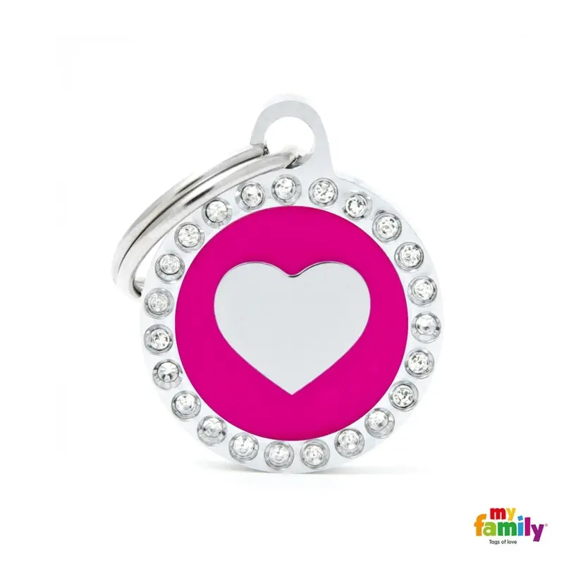 Myfamily Glam Corazon Rosa
