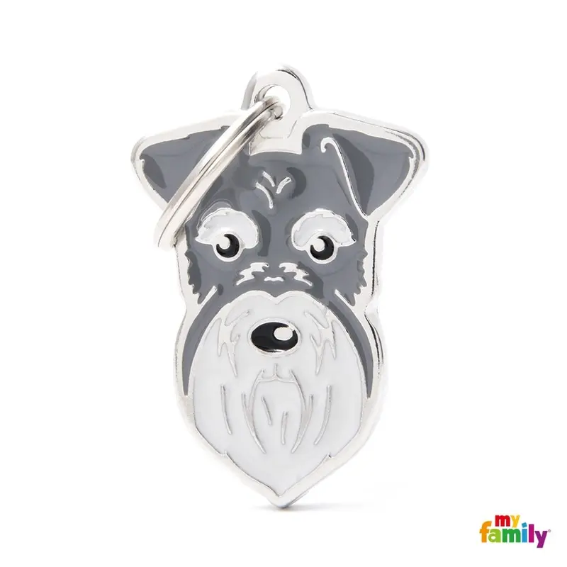Myfamily Schnauzer Gris