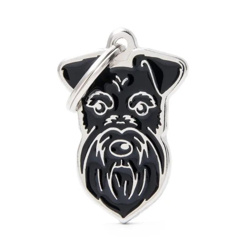 Myfamily Schnauzer Negro