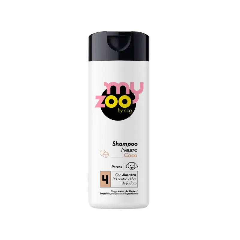 Myzoo Shampoo Neutro Para Perro Aloe Vera/Coco