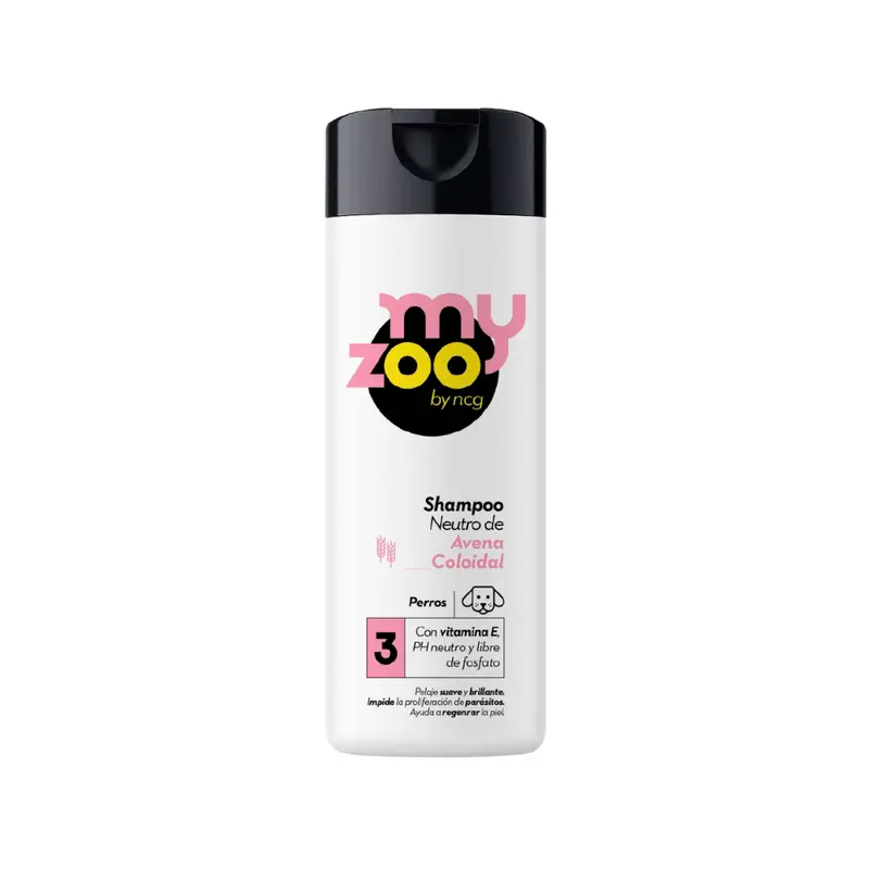Myzoo Shampoo Neutro Para Perro Avena Coloidal