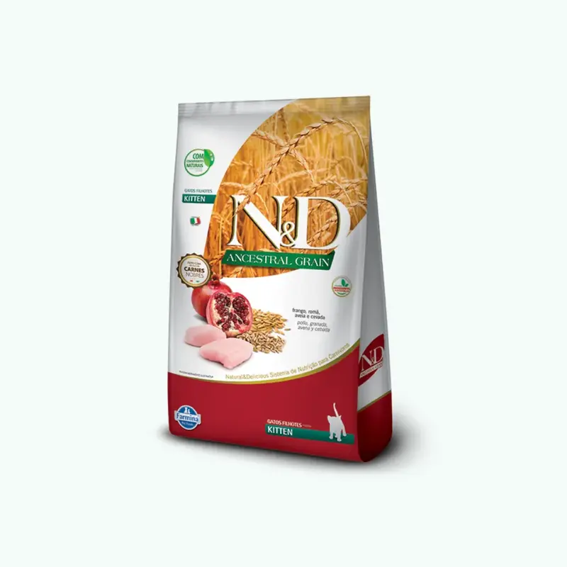 N&D Ancestral Gato Pollo & Granada Kitten 7,5 kg