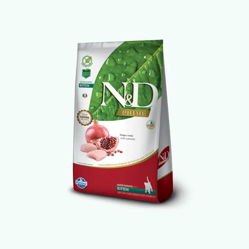 N&D Prime Kitten Pollo y Granada 1,5 kg