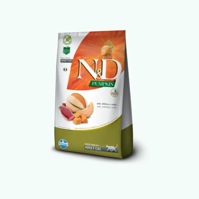 N&D Pumpkin Gato Adulto Pato & Melón 7,5 kg