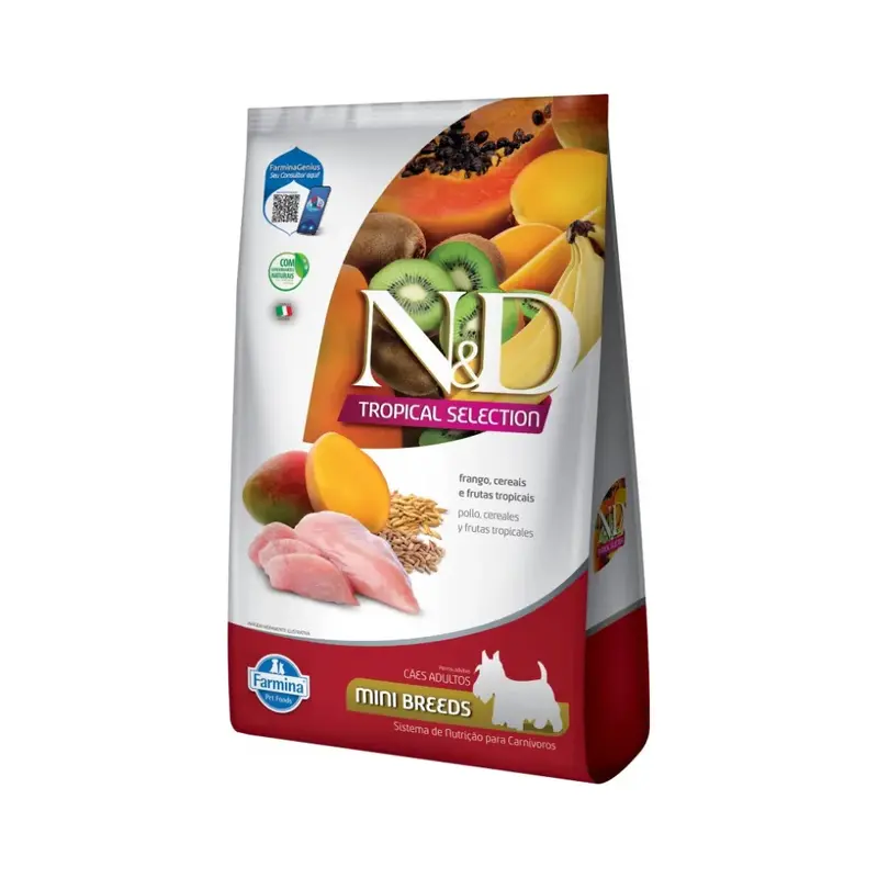 N&D Tropical Perro Adulto Raza Pequeña Pollo 2 kg