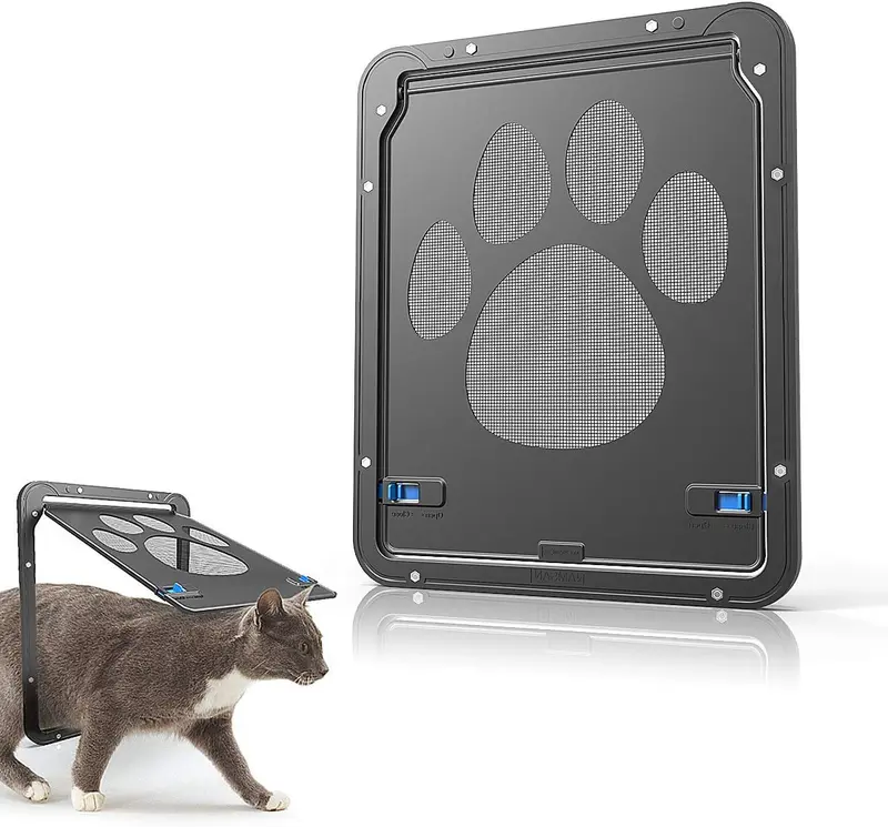 Namsan Pet Screen Door - Puerta para mascotas con ventana, puerta para perros