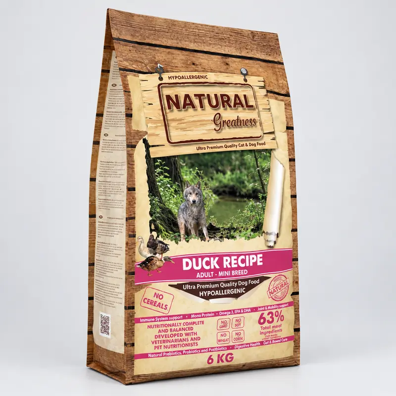 Natural Greatness – Adult duck Recipe mini